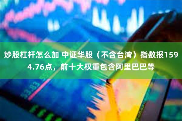 炒股杠杆怎么加 中证华股（不含台湾）指数报1594.76点，前十大权重包含阿里巴巴等